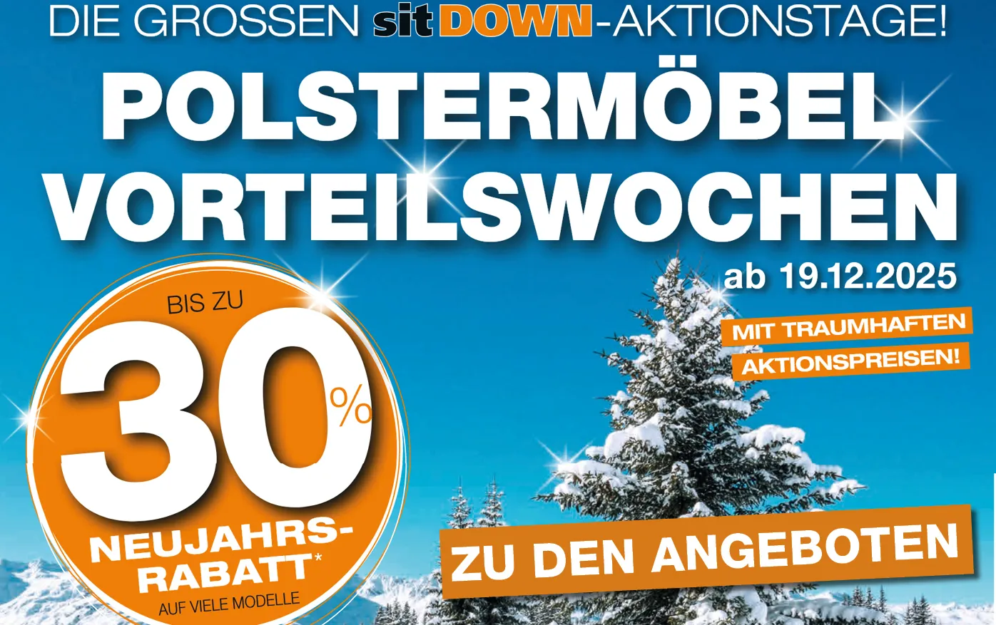 Polstermöbel Vorteilswochen